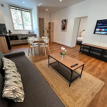 Bel Rotonde*calme*wifi*clim*smart Tv